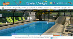 Desktop Screenshot of campingambois.com